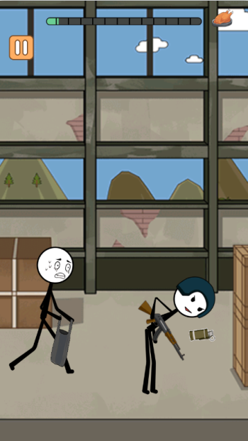 火柴人搞笑逃亡记