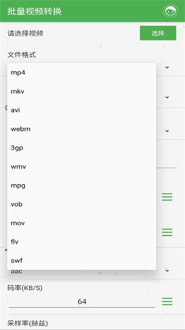 批量视频转换器