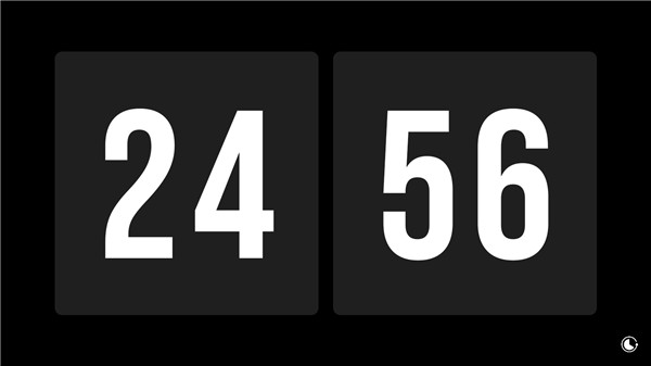 极简时钟 极简时钟