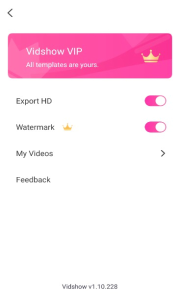Vidshow视频剪辑免费版