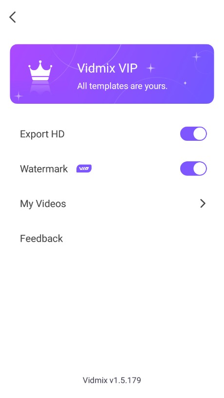 VIDMIX视频剪辑升级版