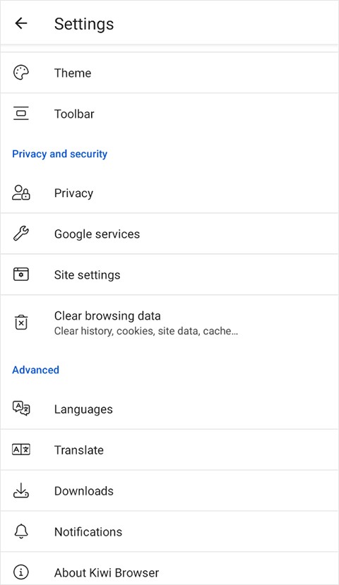 kiwi浏览器官网版