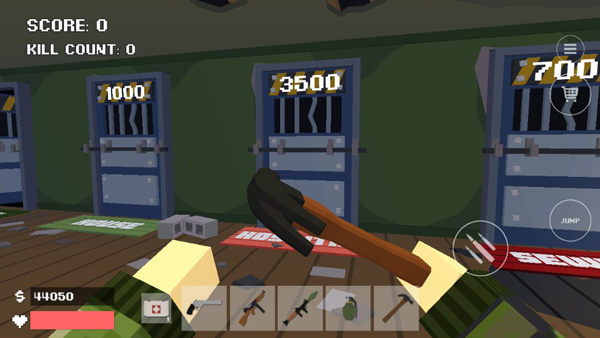 像素战斗僵尸突袭