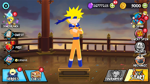 火柴人忍者大战无广告版 app下载