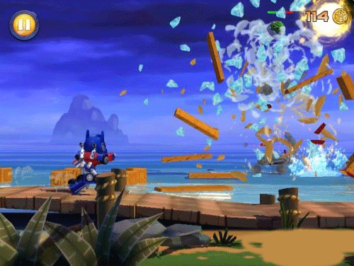 愤怒的小鸟变形金刚手机版 app下载