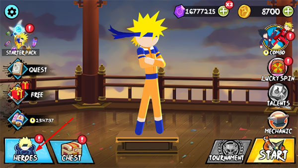 火柴人忍者大战无广告版 app下载